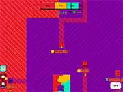 Jugadores colaborando en Paint io Teams para pintar el mapa y asegurar la victoria de su equipo en este emocionante juego Pop