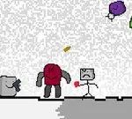 Broski: Juego de Correr y Disparar Pixel Art Online