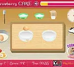 Prepara un Delicioso Pastel de Fresa | Juego de Cocina